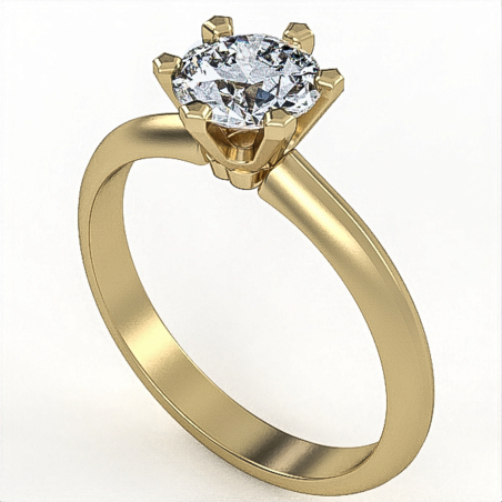 Diamond Engagement Ring Model ER16
