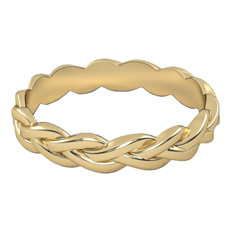Gold Wedding Ring model WR21