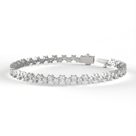Diamonds 14k Gold Bracelet model BR8