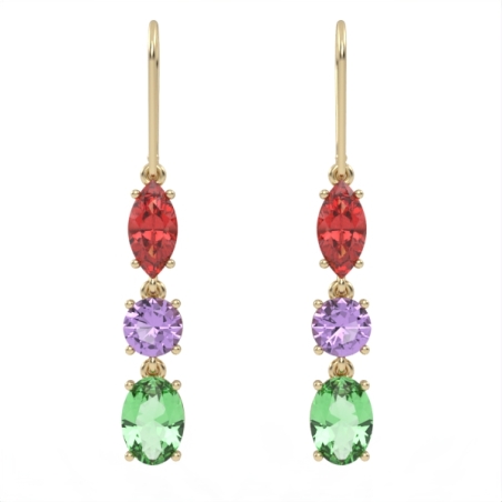 Gem Earrings model EAR1