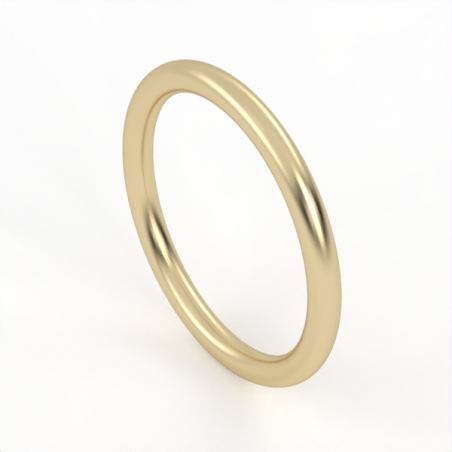 Gold Wedding Ring model WR48