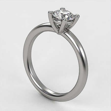 Ring set with natural or CVD diamond model DR17