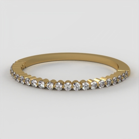 Diamond wedding ring 'Comfort Fit' model WR47