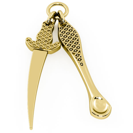 Gold Pendant DP24