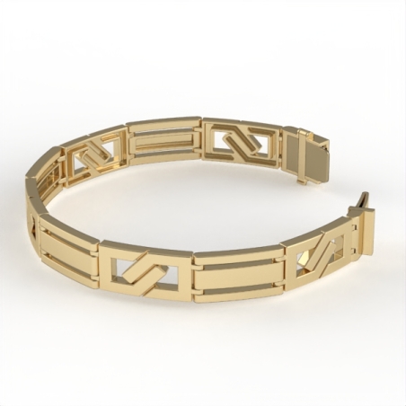 Gold 14 karat bracelet model BR9