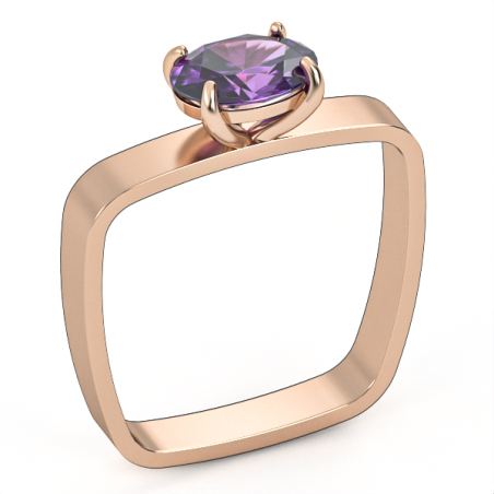 Amitist 14k Gold Ring model GSR10