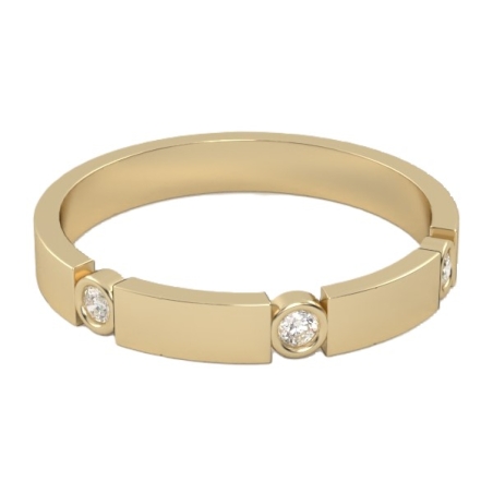 Diamond wedding ring model WR15
