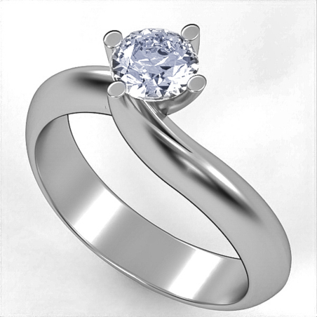 Diamond engagement ring model ER17