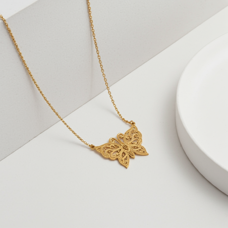 Gold Pendant butterfly  DP49