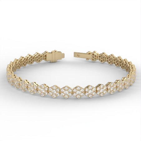 Bracelet set diamonds model BR7