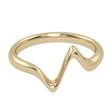 Gold Wedding Ring model WR28