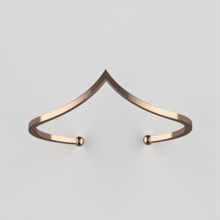 Hard bracelet gold 14 carat model br17