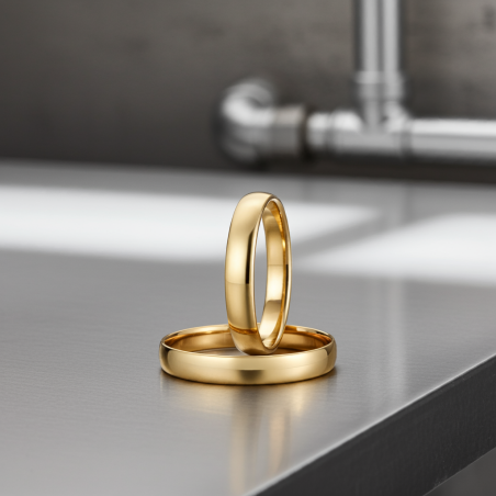 Gold Wedding Ring model WR31