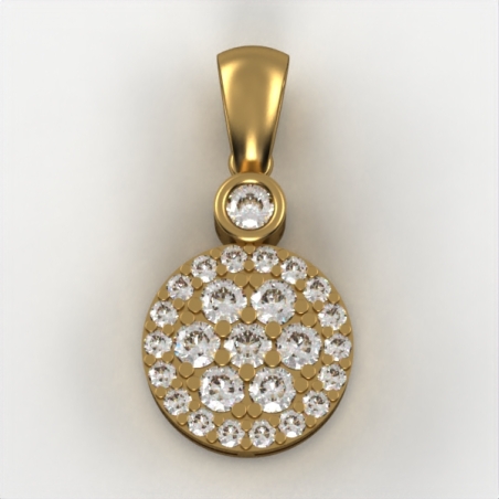 Diamond   Pendant Model DP8