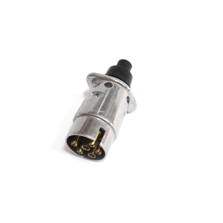 תקע עגלה 7 פינים מתכת