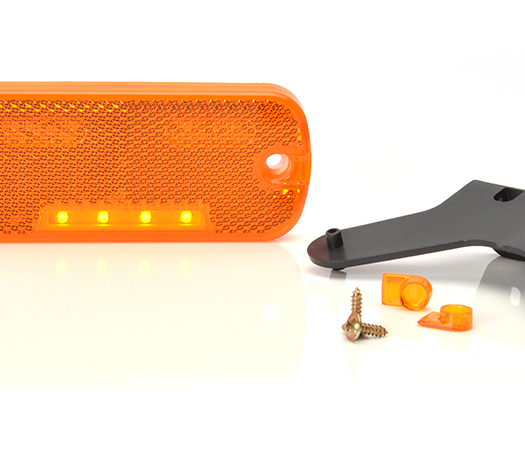 פנס צד כתום פס