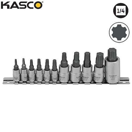 סט 11 בוקסות TORX-PLUSו(IP) הינע “+1/4“+3/8“1/2 CR-V