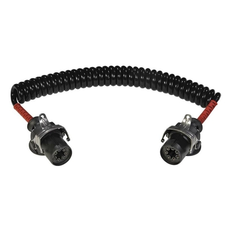 כבל ספירלי 24/12V + מחברים 4.5מ