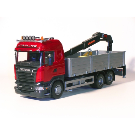 דגם משאית SCANIA ארגז + מנוף