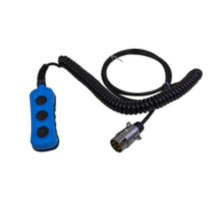 שלט 3 לחצץ כחול לרמפה מאורך