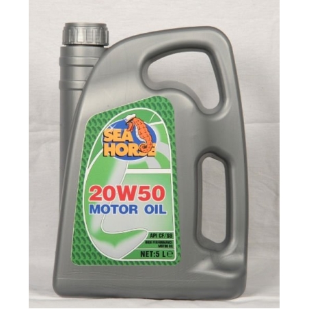 שמן מנוע 20W50 SEA HORSE MOTOR 4LT