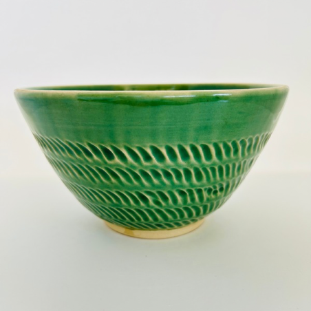 Green Spiral | Bowl