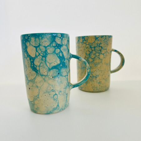 Turquoise bubble | Mug