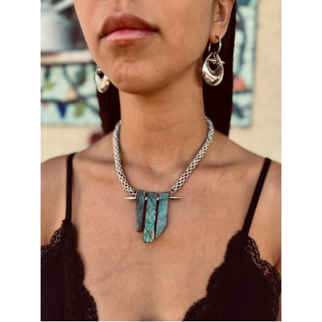 Labradorite necklace