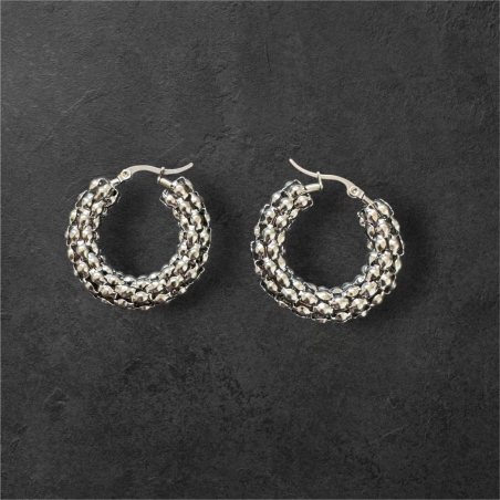 Chunky earrings L