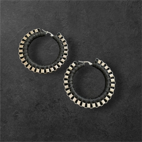 DARK CLEO EARRINGS L