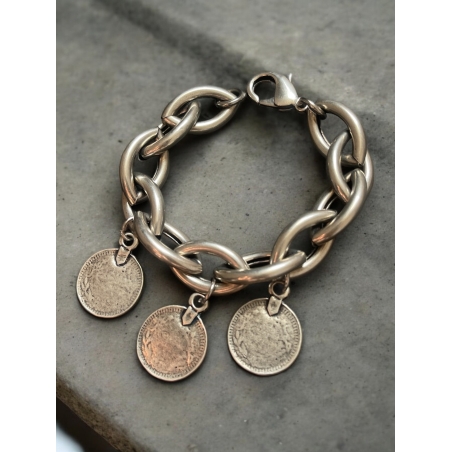Coins bracelet