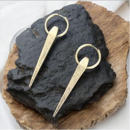 Vampire earrings
