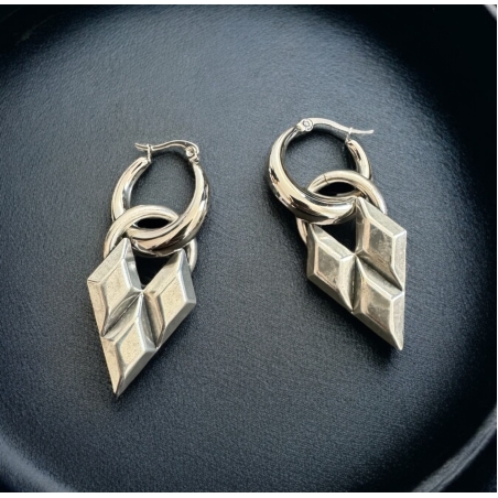 Harley hoop earrings