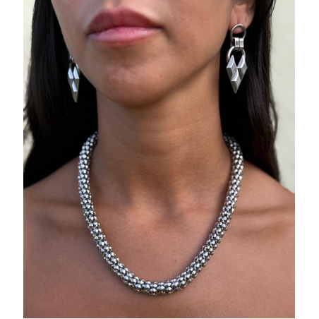 Snake necklace L