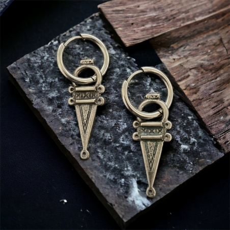 Arrowhead earrings