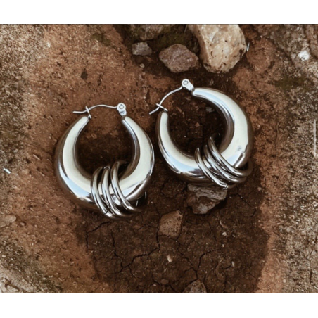 Chunky earrings