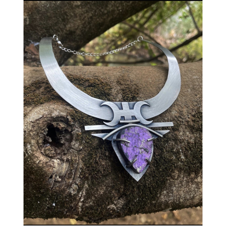 Purple sunset choker
