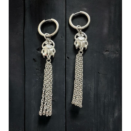cicada earrings