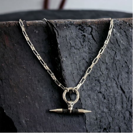 Cleo Skull necklace