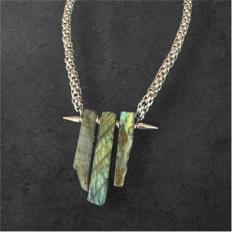 Labradorite necklace