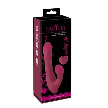ויברטור רוטט מסתובב משולב עם שלט אלחוטי-JAVIDA