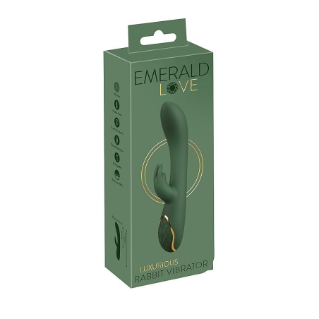 ויברטור משולב רוטט- Emerald Love