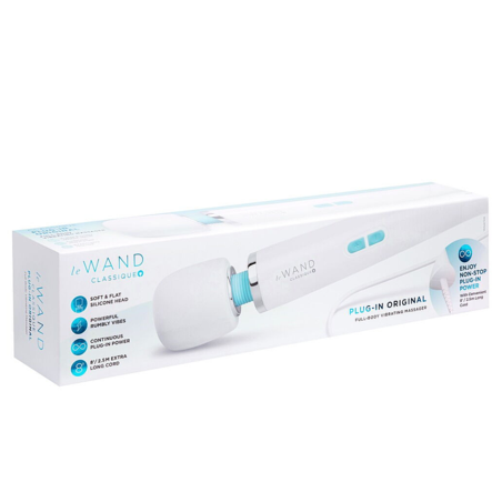 שרביט קסמים רוטט יוקרתי ועוצמתי לדגדגן-le Wand