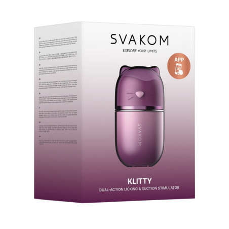 ויברטור חתחתול מוצץ,יונק,מלקק ורוטט-svakom