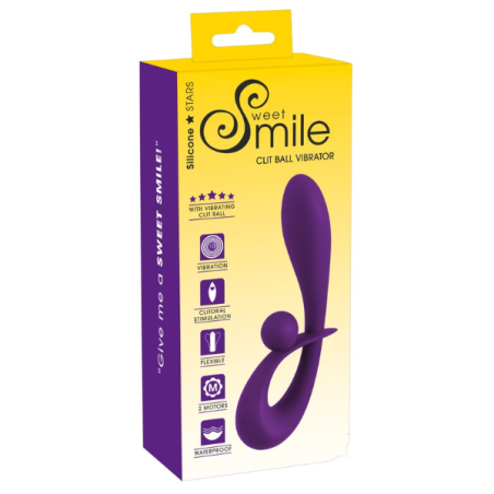 ויברטור משולב כדור הדגדגן-Sweet Smile