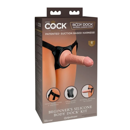 סטראפ און למתחילים-King Cock Elite