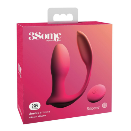 ויברטור אנאלי לגירוי הישבן והדגדגן-Threesome
