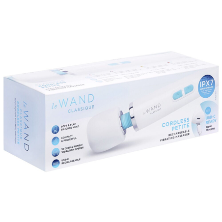 שרביט קסמים לדגדגן רוטט חזק נטען ועמיד במים-e Wand