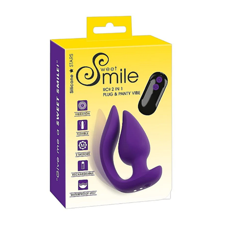 תחתון כפול עם שלט-smile