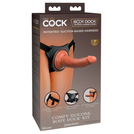 סטרפ-און Comfy Silicone Body Dock